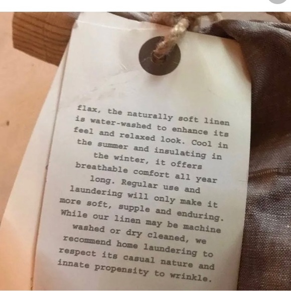 Restoration Hardware Bedding Restoration Hardware Nwot Belgium Flax